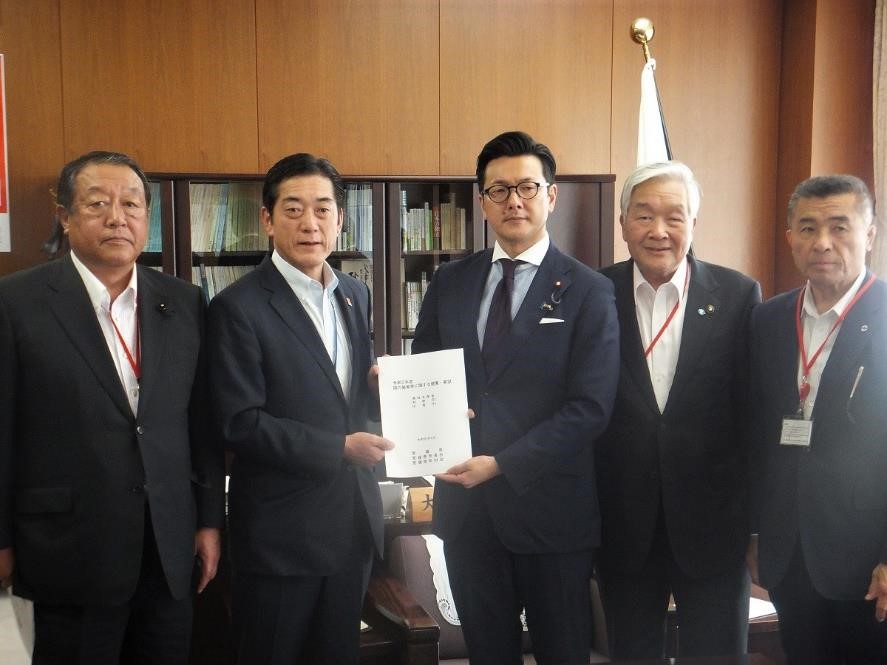 6月4日（火曜日）農林水産大臣政務官への重要施策提案・要望（東京都）の画像