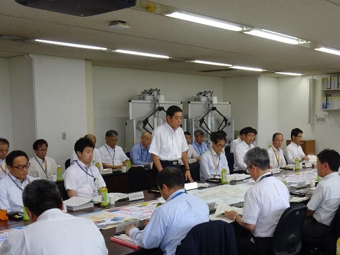 6月10日（月曜日）愛媛県建設事業調整会議（県庁）の画像