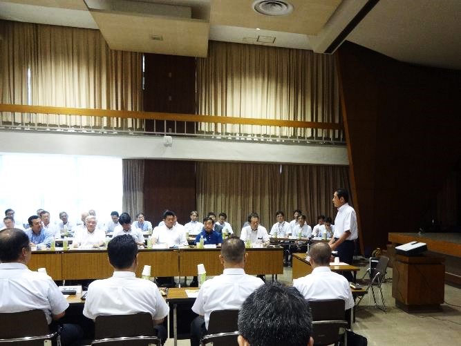 8月5日（月曜日）愛媛県・市町連携推進本部会議（県庁）の画像