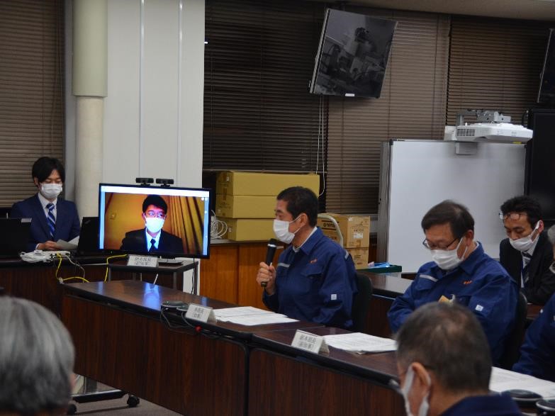 12月31日（金曜日）愛媛県高病原性鳥インフルエンザ防疫対策本部会議（県庁）の画像