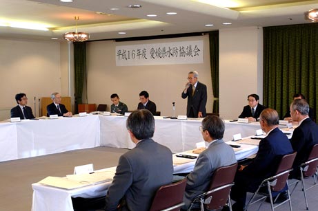 5月12日（水曜日）愛媛県水防会議（県庁）の画像