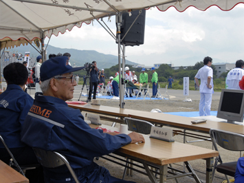 9月1日（月曜日）愛媛県総合防災訓練（県庁、東温市）の画像2