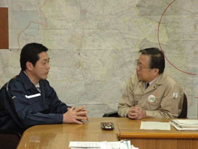 5月2日（月曜日）福島県知事訪問（福島県）の画像
