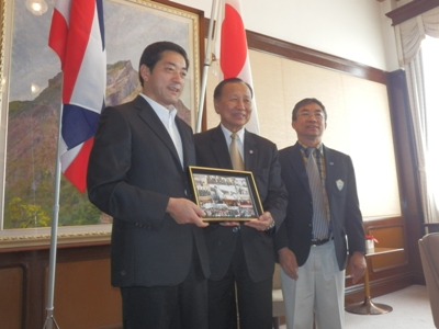 10月7日（金曜日）タイ王国元大臣の訪問（県庁）の画像