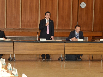 2月20日（水曜日）愛媛県防災会議（県庁）の画像