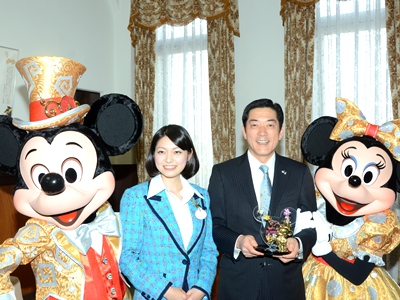 3月19日（火曜日）東京ディズニーリゾートアンバサダーの訪問（県庁）の画像