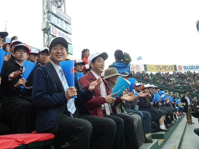 4月3日（水曜日）選抜高等学校野球大会応援（兵庫県）の画像