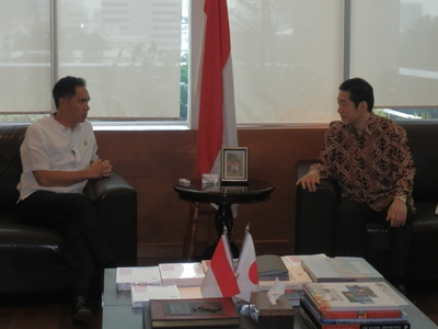 4月10日（水曜日）インドネシア商業大臣訪問（インドネシア）の画像