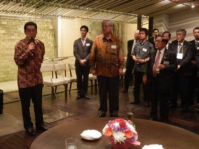 4月10日（水曜日）インドネシア愛媛県人会との交流会（インドネシア）の画像