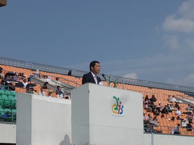 5月26日（日曜日）愛媛県障害者スポーツ大会　開会式（ニンジニアスタジアム）の画像