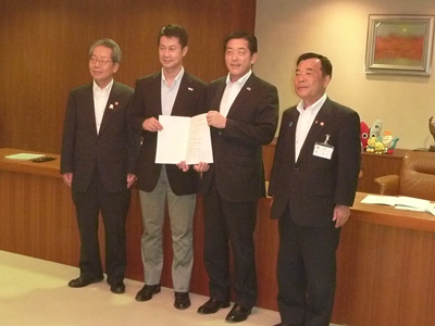 7月17日（水曜日）広島県から愛媛県への用水供給に関する基本協定締結式（広島県）の画像
