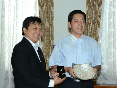 7月19日（金曜日）在大阪インドネシア共和国総領事の訪問（県庁）の画像