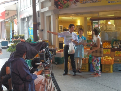 7月19日（金曜日）日台合作映画「海と、ペダルと」撮影（松山市内）の画像