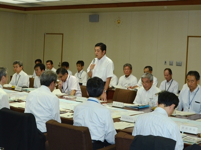 8月9日（金曜日）愛媛県建設事業調整会議（県庁）の画像