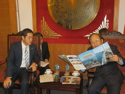 1月13日（月曜日）ベトナム文化・スポーツ・観光大臣との会談（ベトナム）の画像