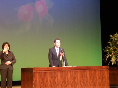 3月15日（土曜日）全国椿サミット松山大会開会行事（松山市内）の画像