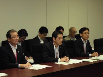 5月27日（火曜日）原子力規制庁長官への重要施策提案・要望（東京都）の画像