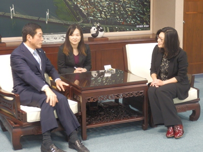 12月11日（木曜日）台北市政府訪問（台湾）の画像