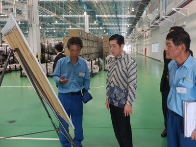 1月12日（月曜日）井関農機株式会社インドネシア工場視察（インドネシア）の画像