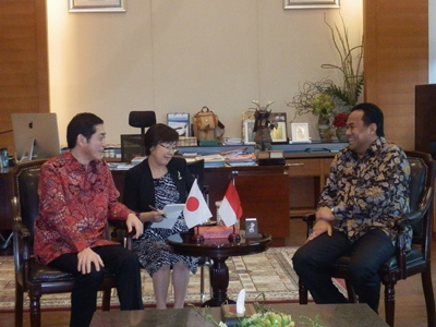 1月14日（水曜日）インドネシア商業大臣訪問（インドネシア）の画像