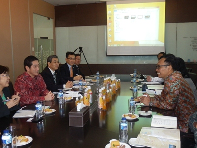 1月15日（木曜日）ガルーダ・インドネシア航空社長訪問（インドネシア）の画像