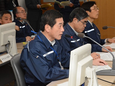 1月28日（水曜日）愛媛県・大洲市国民保護共同図上訓練（県庁）の画像
