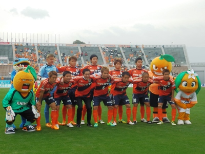 4月19日（日曜日）愛媛FCホームゲーム観戦（ニンジニアスタジアム）の画像