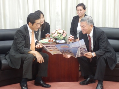 6月17日（水曜日）台湾経済部常務次長訪問（台湾）