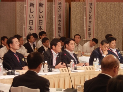 7月28日（火曜日）全国知事会議（岡山県）の画像
