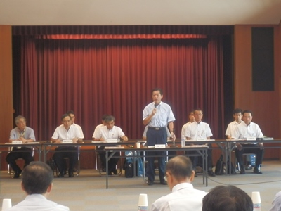 8月3日（月曜日）愛媛県人口問題総合戦略推進会議（松山市内）の画像