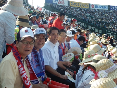 8月8日（土曜日）全国高等学校野球選手権大会応援（兵庫県）の画像