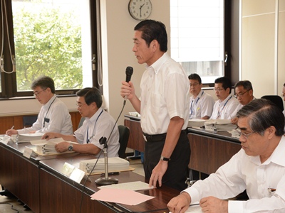 8月18日（火曜日）愛媛県防災会議（県庁）の画像
