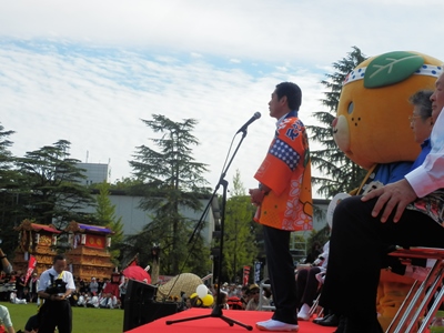 9月20日（日曜日）大神輿総練式典（松山市内）の画像