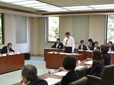 10月21日（水曜日）愛媛県人口問題総合戦略推進会議（県庁）の画像