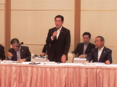 10月22日（木曜日）愛媛県商工会議所正副会頭会（松山市内）の画像