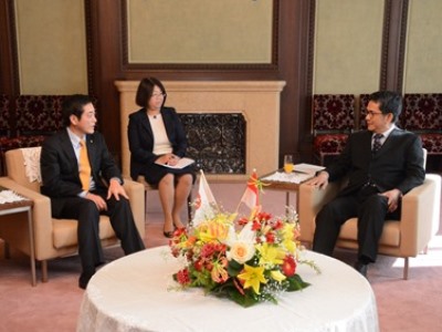 12月14日（月曜日）駐日インドネシア大使らの訪問（県庁）の画像