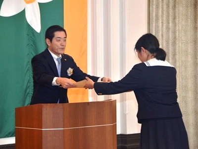 12月28日（月曜日）愛顔のえひめ知事表彰式（県庁）の画像