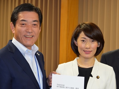 5月30日（月曜日）内閣府特命大臣（原子力防災担当）への重要施策提案・要望（東京都）の画像