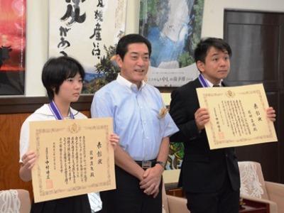 6月22日（水曜日）愛顔のえひめ知事表彰式（県庁）の画像