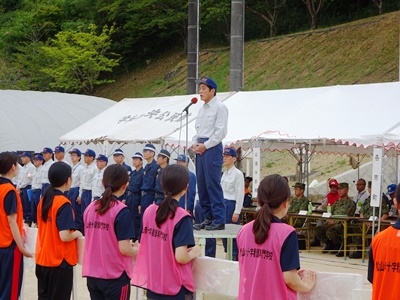 8月28日（日曜日）愛媛県総合防災訓練（西予市）の画像