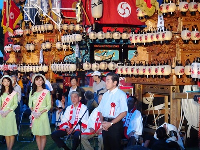 9月17日（土曜日）大神輿総練前夜祭（松山市内）の画像