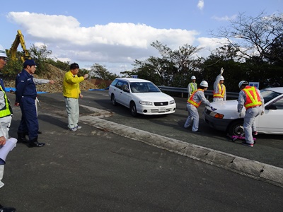 11月11日（金曜日）愛媛県原子力防災訓練（現地訓練視察）（伊方町）の画像