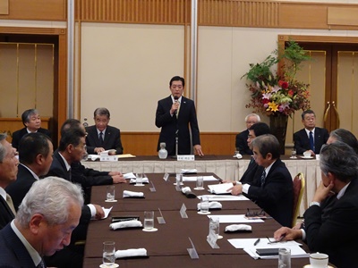 11月14日（月曜日）愛媛県商工会議所正副会頭会（松山市内）の画像