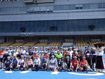 7月2日（日曜日）県内経済人らとの重信川サイクリング（東温市）の画像
