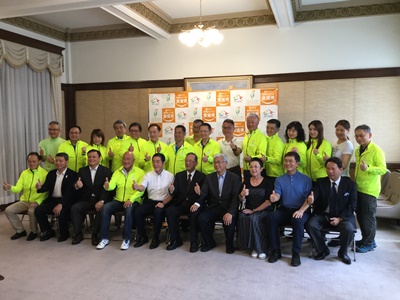 9月12日（火曜日）台中市副市長らの訪問（県庁）の画像