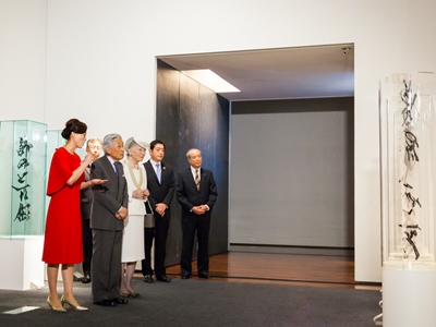9月29日（金曜日）天皇皇后両陛下県内御視察（県美術館）の画像