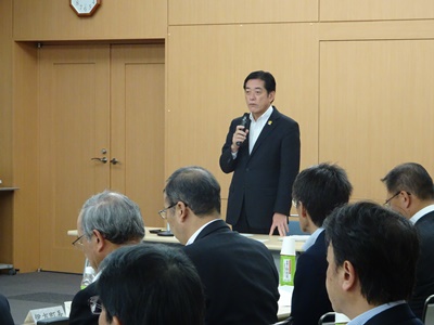 10月24日（火曜日）愛媛県・市町連携推進本部会議（松山市）の画像