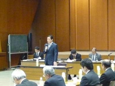 11月6日（月曜日）愛媛県人口問題総合戦略推進会議（県庁）の画像