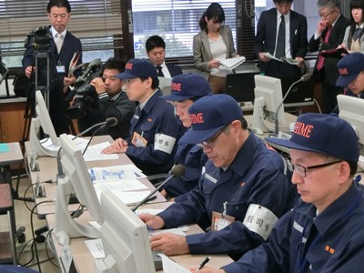 11月14日（火曜日）愛媛県原子力防災訓練（災害対策本部会議）（県庁）の画像