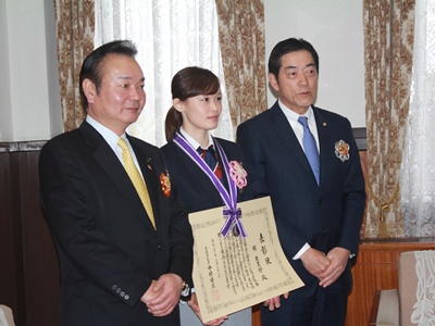 3月22日（木曜日）愛顔のえひめ知事表彰式（県庁）の画像